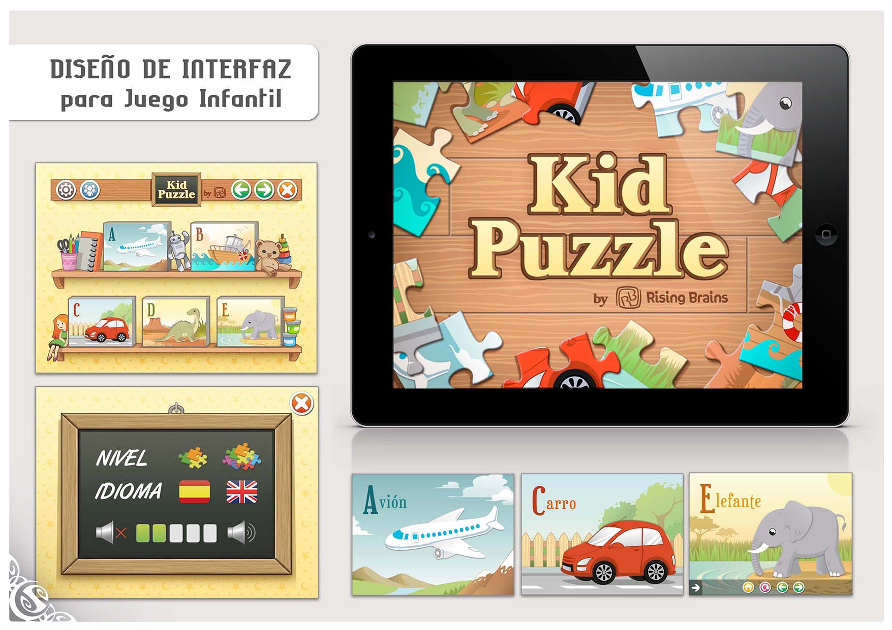 App kid puzzle